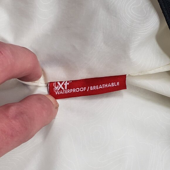 Big Kids Full Zip Insulated Lined Rain Jacket Spyder Windbreaker Youth Size 10 - Picture 11 of 15